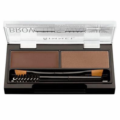 Rimmel Brow This Way Eyebrow Sculpting Kit 002 Mid Brown