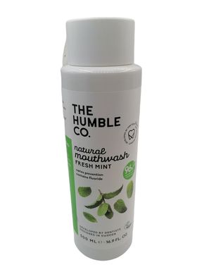 The Humble Co. Mouthwash Mundspülung Fresh Mint 500ml