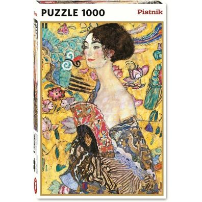 Piatnik Puzzle Lady mit Fächer 1000 Teile