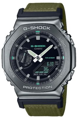 Casio G-Shock Armbanduhr Textilarmband GM-2100CB-3AER