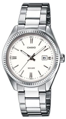 Casio Collection Damen Uhr LTP-1302PD-7A1VEG Edelstahl