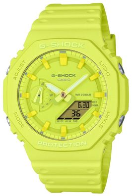 Casio G-Shock Uhr GA-2100-9A9ER Armbanduhr grün