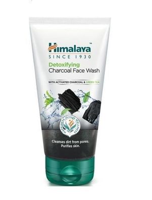 Himalaya Aktivkohle Gesichtsreinigungsgel, 150 ml - Entgiftend & Klärend