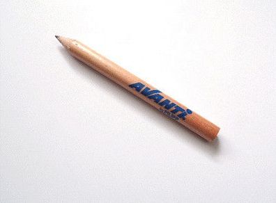 AVANTI. Möbelmarkt Werbebleistift Mini Holz Bleistift Stift mit Werbung