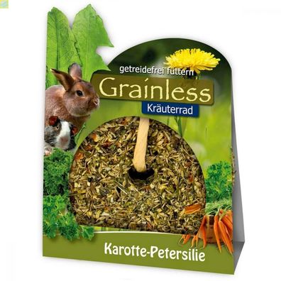 4 x JR Farm Grainless Kräuter-Rad Karotte-Peters. 140g