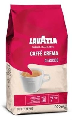 Lavazza Caffe Crema Classico, 1kg, Feiner Kaffeegenuss
