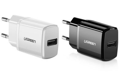 Ugreen USB 2,1A Wandladegerät Adapter Netzteil Ladegerät Ladeadapter ...