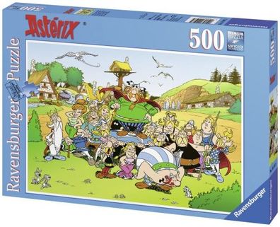Ravensburger - Puzzle 500 Asterix And His Village - Ravensburg... - ...