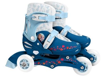 Inline-Skates Frozen 2 Hardboot Weiß/ Blau Größe 27-30