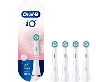 Oral-B iO Oral-B iO Gentle Care 4 Stück Ersatzbürsten Weiß 4er Pack OVP