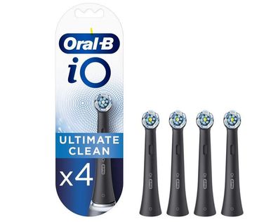 Oral-B iO Ultimative Reinigung 4 Stück Ersatzbürsten schwarz 4er Pack OVP
