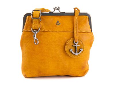 Harbour 2nd Rosalie Handtasche mit Bügelverschluss - Farbe: denim
