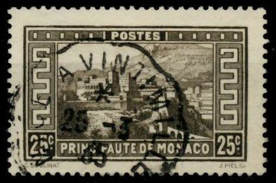 MONACO 1933 Nr 122 zentrisch gestempelt X91E942