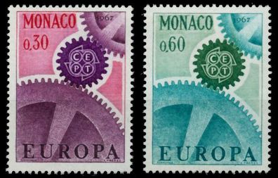 MONACO 1967 Nr 870-871 postfrisch S04B492