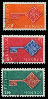MONACO 1967 Nr 879-881 gestempelt X9D1866
