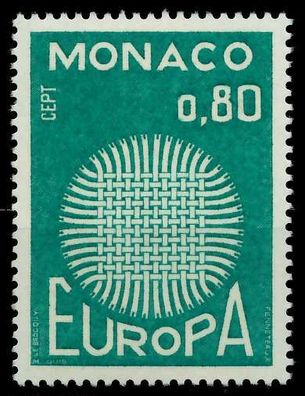 MONACO 1970 Nr 978 postfrisch XFFBF06