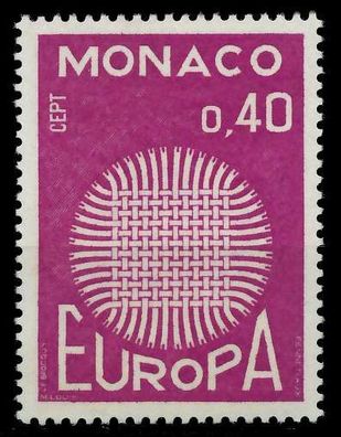 MONACO 1970 Nr 977 postfrisch XFFBF1A