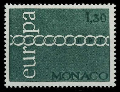 MONACO 1971 Nr 1016 postfrisch SAAA91E