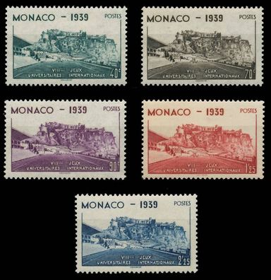MONACO 1939 Nr 200-204 postfrisch X3AD50A