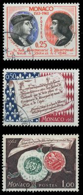 MONACO 1962 Nr 689-691 gestempelt X3B5BEE
