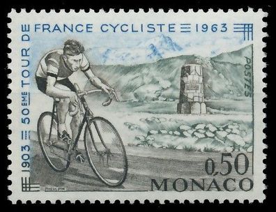 MONACO 1963 Nr 737 postfrisch SF0C58E