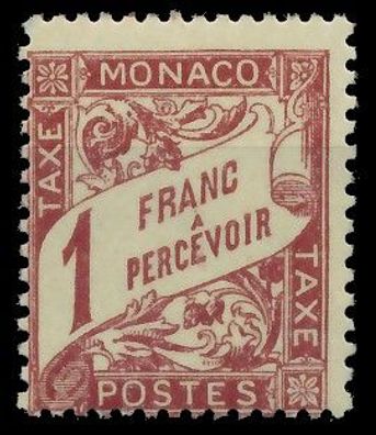 MONACO Portomarken Nr 18 postfrisch X3BA4CE