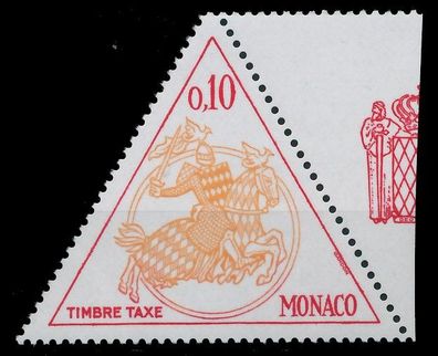 MONACO Portomarken Nr 68 postfrisch X3BA59E