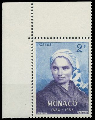 MONACO 1958 Nr 591 postfrisch ECKE-OLI X3BA6E6