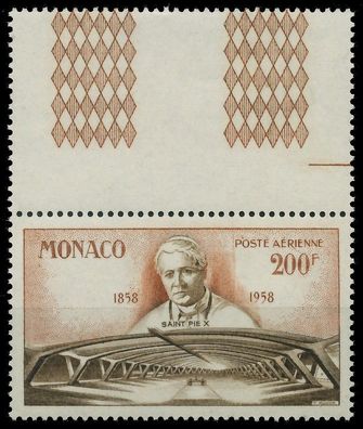 MONACO 1958 Nr 602Lfo postfrisch SENKR PAAR X3BA7E6