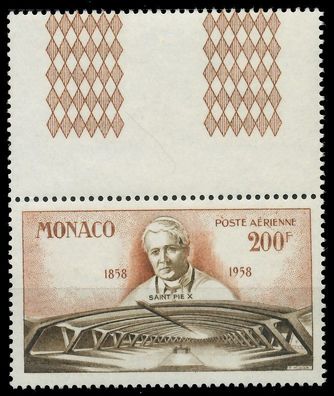 MONACO 1958 Nr 602Lfo postfrisch SENKR PAAR X3BA856
