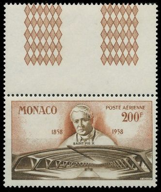 MONACO 1958 Nr 602Lfo postfrisch SENKR PAAR X3BA866