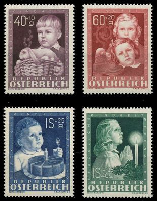 Österreich 1949 Nr 929-932 postfrisch X75E82E