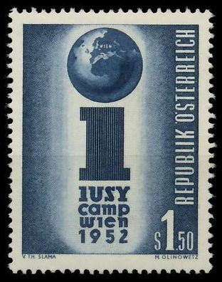 Österreich 1952 Nr 974 postfrisch X75E8E6
