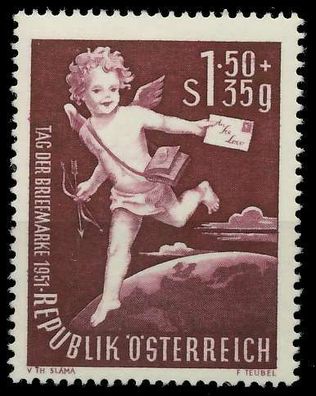 Österreich 1952 Nr 972 postfrisch X75E8DA