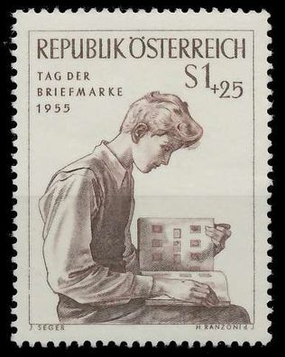 Österreich 1955 Nr 1023 postfrisch X75E962