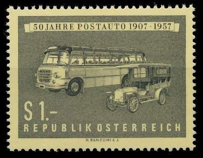 Österreich 1957 Nr 1034 postfrisch X75E9B2
