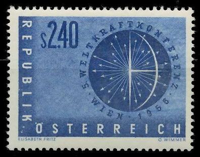 Österreich 1956 Nr 1026 postfrisch X75E9B6