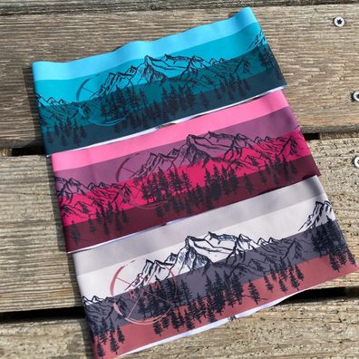 ROSA MINT Funktionsstirnband #Mountainlove 1 - Farbe: mint/ türkis