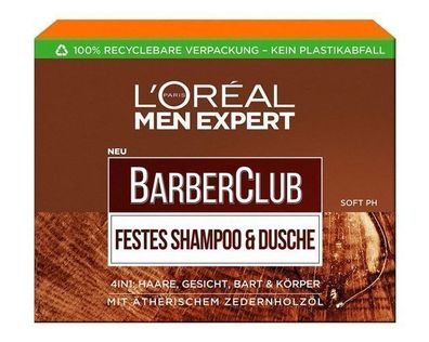 L'Oréal Hommes BarberClub XL Shampoo 80g