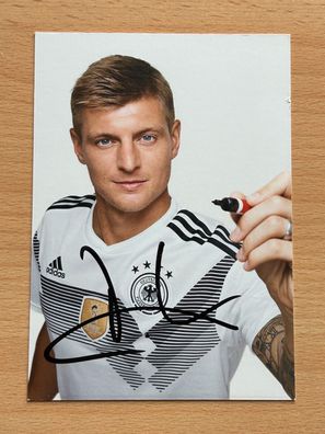 Toni Kroos - DFB - Autogrammkarte original signiert #S4812