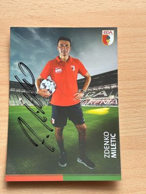 Zdenko Miletic - FC Augsburg - Autogrammkarte original signiert #S4837