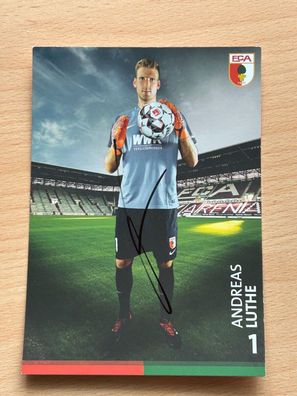 Andreas Luthe - FC Augsburg - Autogrammkarte original signiert #S4832