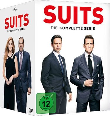 Suits - Komplett BOX (DVD) 34 Disc Min: 5626/ DD5.1/ WS 134 Episoden - Universal ...