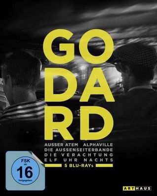 Jean-Luc Godard Edition (5 Filme) (Blu-ray) - Studiocanal 0505855.1 - (Blu-ray Video