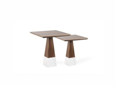 2x Beisteltisch Komplett Tische Wohnzimmer Set Design Kaffeetisch Neu