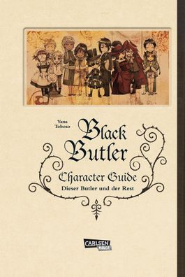 Black Butler Character Guide, Yana Toboso