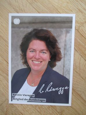 MdB CDU Politikerin Kerstin Vieregge - Autogramm!!!