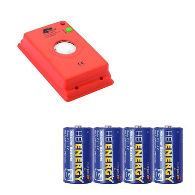 MARDERfix - Akustik Batterie - inklusive 4 Heitech Baby/ C Batterien