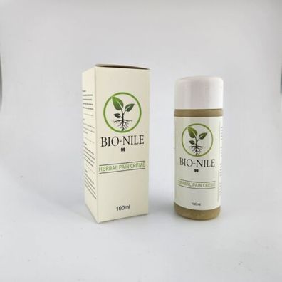 BIO - NILE 99 Herbal Pain Schmerzlindernde Creme 100 % pflanzlicher Basis 100 ml