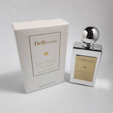 Delfy Cosmetics Dry Wood Vanilla Eau de Parfum 50 ml Damenduft Spray